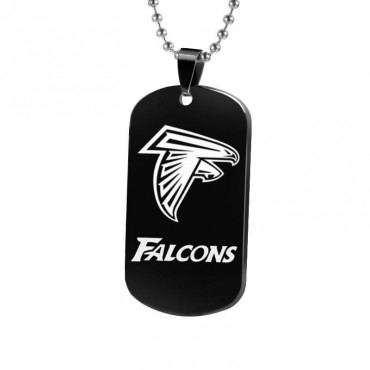 Atlanta Falcons Titanium Steel Dog Tag