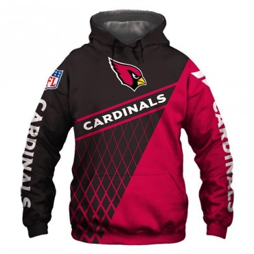 Arizona Cardinals 3D Jacket Black Red