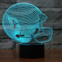 Arizona Cardinals 3D LED Light Lamp