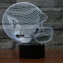 Arizona Cardinals 3D LED Light Lamp