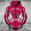 Arizona Cardinals Hoodie 3D Jacket