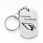 Arizona Cardinals Titanium Steel Keychain
