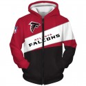 Atlanta Falcons 3D Red White Black