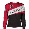 Atlanta Falcons 3D Red White Black