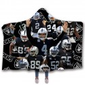 Atlanta Falcons Classic 3D Hooded Blanket