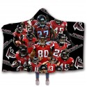 Atlanta Falcons Classic 3D Hooded Blanket