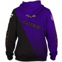 Baltimore Ravens 3D Hoodie Cool Sweatshirt