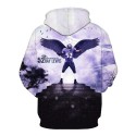 Baltimore Ravens 3D Hoodie Flying Wings