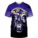 Baltimore Ravens 3D Hoodie Horror Sweatshirt