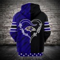 Baltimore Ravens 3D Hoodie Unique