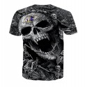 Baltimore Ravens 3D T-shirt Skull