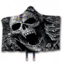 Baltimore Ravens Classic 3D Hooded Blanket