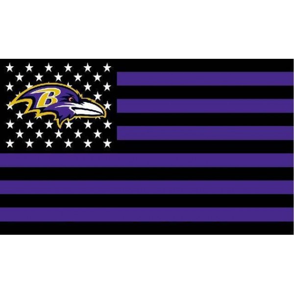 Baltimore Ravens Flag 3×5 FT