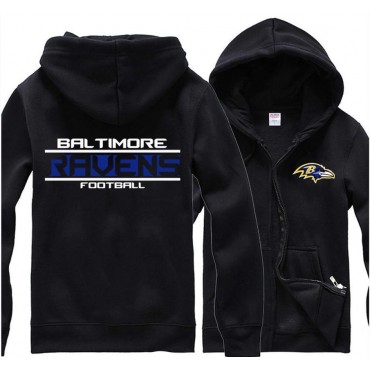 Baltimore Ravens Unisex Hoodie Black