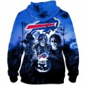 Buffalo Bills 3D Hoodie Horror Sweatshirt