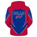 Buffalo Bills 3D Hoodie Pullover