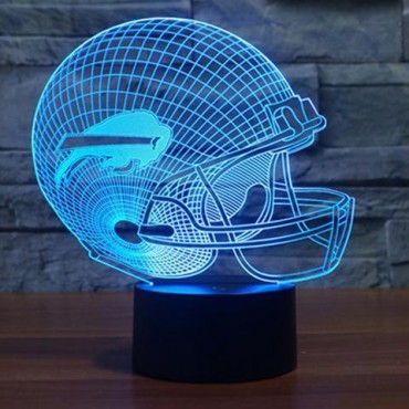 Buffalo Bills 3D LED Light Lamp