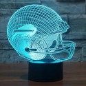 Buffalo Bills 3D LED Light Lamp