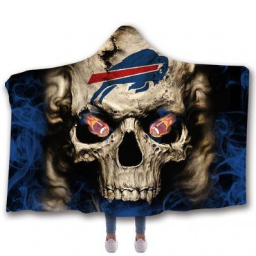 Buffalo Bills Classic 3D Hooded Blanket