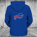 Buffalo Bills Hoodie 3D Blue Sweatshirt