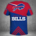 Buffalo Bills Hoodie Printed 3D Red Blue