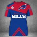 Buffalo Bills Hoodie Printed 3D Red Blue