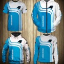 Carolina Panthers 3D Hoodie Blue White