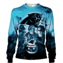 Carolina Panthers 3D Hoodie Horror Sweatshirt