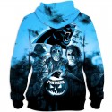 Carolina Panthers 3D Hoodie Horror Sweatshirt