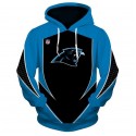 Carolina Panthers 3D Hoodie Pullover