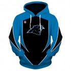 Carolina Panthers 3D Hoodie Pullover