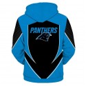Carolina Panthers 3D Hoodie Pullover