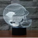 Carolina Panthers 3D LED Light Lamp