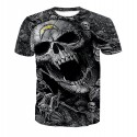 Chargers 3D Hoodie Skull