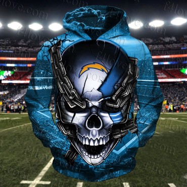 Chargers Hoodie 3D VIP