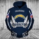 Chargers Hoodie 3D VIP Star