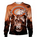 Chicago Bears 3D Hoodie Horror