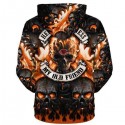 Chicago Bears 3D Hoodie Skull Hot Sweatshirt