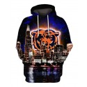 Chicago Bears 3D Hoodie Sweatshirt