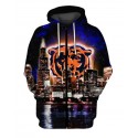 Chicago Bears 3D Hoodie Sweatshirt