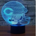 Chicago Bears 3D LED Light Lamp