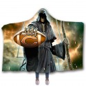 Chicago Bears Classic 3D Hooded Blanket