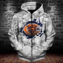 Chicago Bears Hoodie 3D Ice