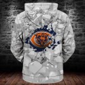 Chicago Bears Hoodie 3D Ice