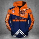 Chicago Bears Hoodie 3D Love Sweatshirt