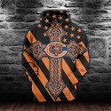 Chicago Bears Hoodie 3D National Flag