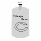 Chicago Bears Titanium Steel Dog Tag