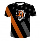 Cincinnati Bengals 3D Flag T-Shirt