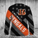Cincinnati Bengals 3D Hoodie Flag Sweatshirt