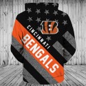 Cincinnati Bengals 3D Hoodie Flag Sweatshirt